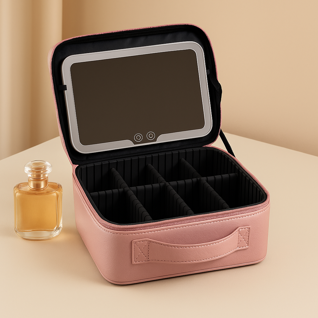 Premium Led Light Makeup Organizer Box