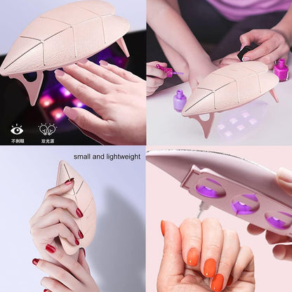 Compact UV Nail Dryer Lamp