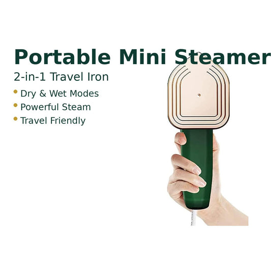 SteamMate Travel Iron — Compact, Friendly, Ready to Go (Free Shipping)
